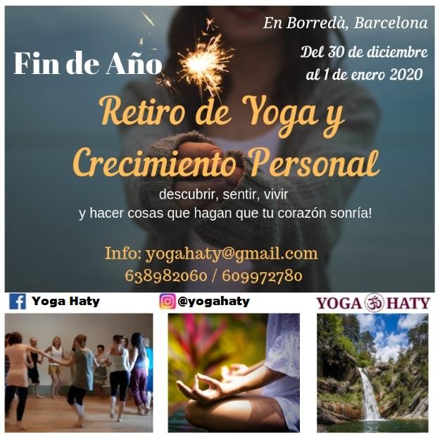 Retiro de Yoga y Crecimiento Personal. Fin de Año 2019