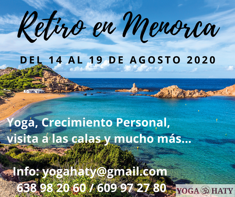 Retiro de Yoga y Crecimiento Personal. MENORCA