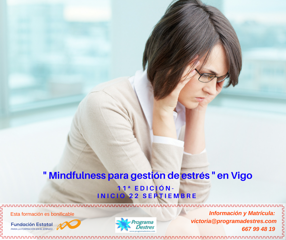 Mindfulness para gestión de estrés