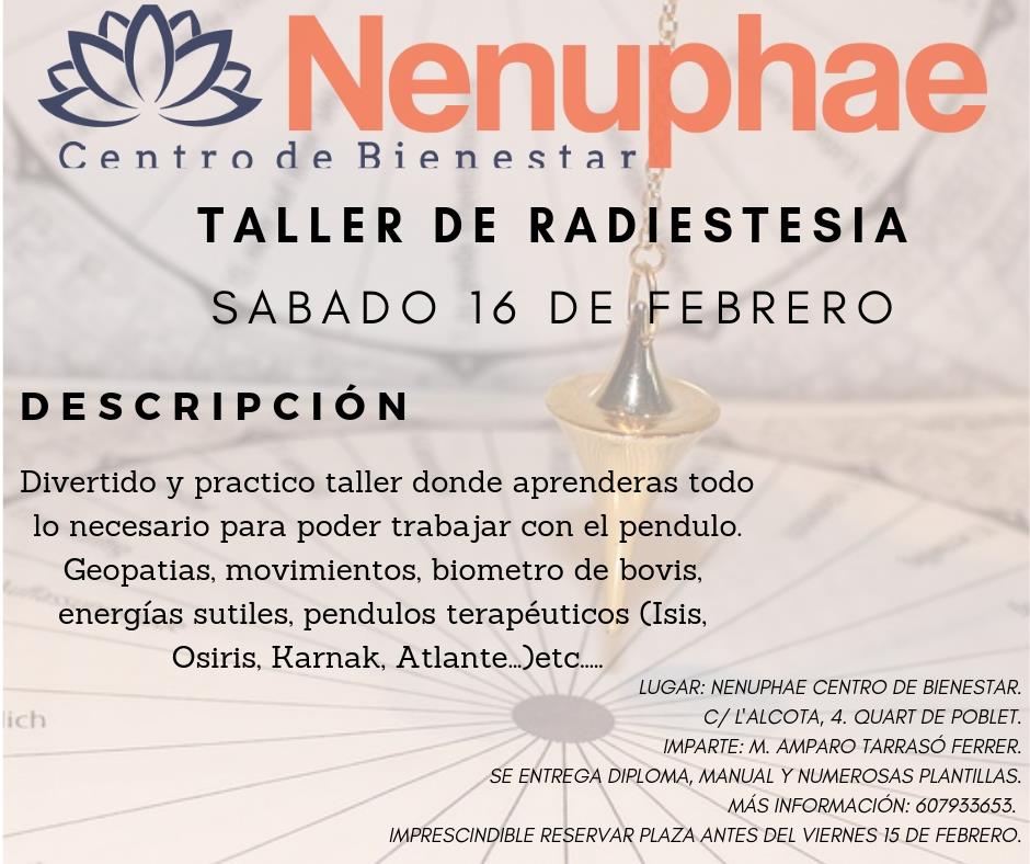 Taller de Radiestesia