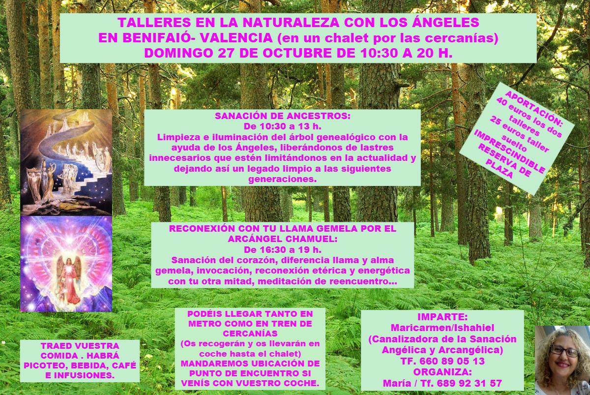 TALLERES DE ÁNGELES EN LA NATURALEZA