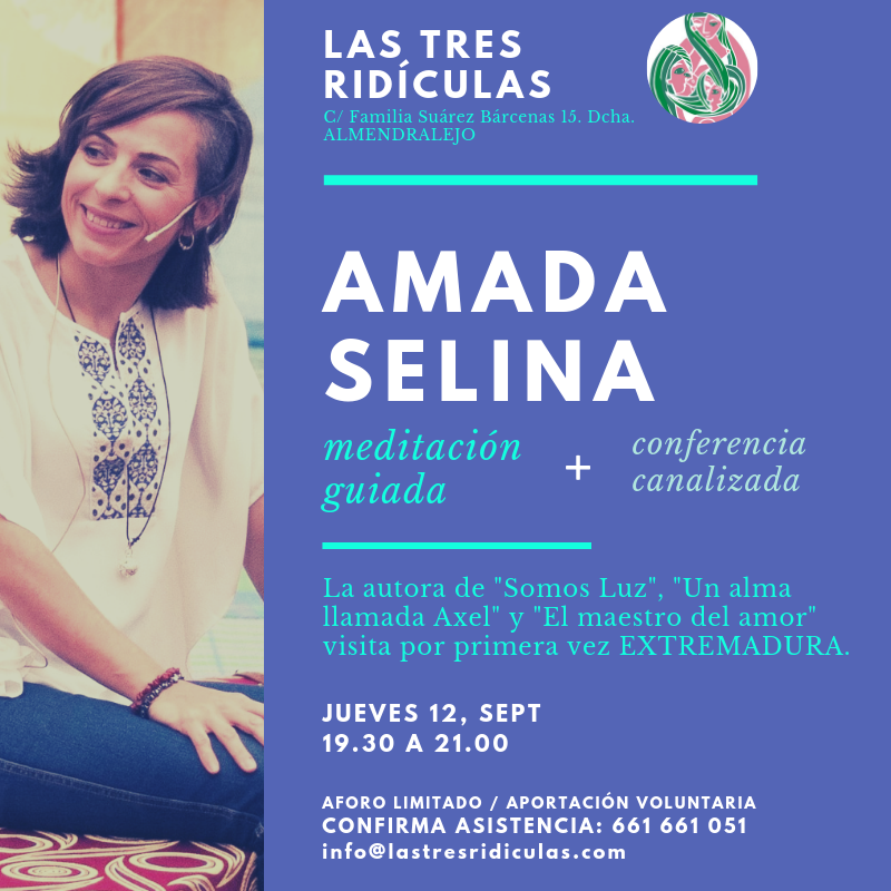 Meditación Guiada y Conferencia Canalizada con AMADA Selina.