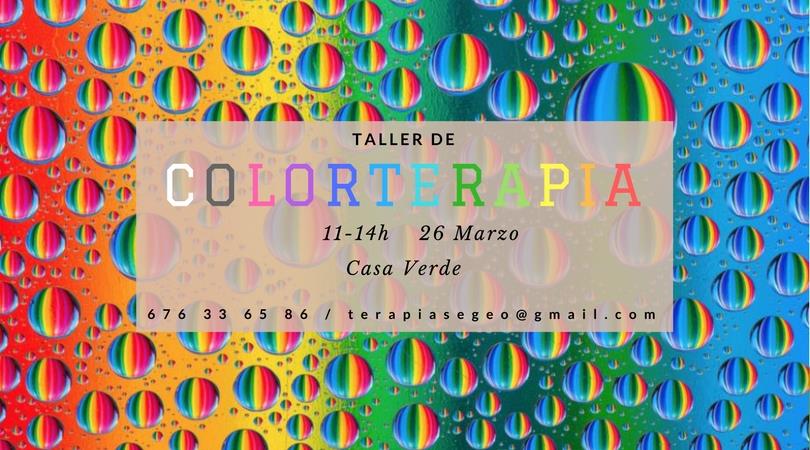 TALLER DE COLORTERAPIA