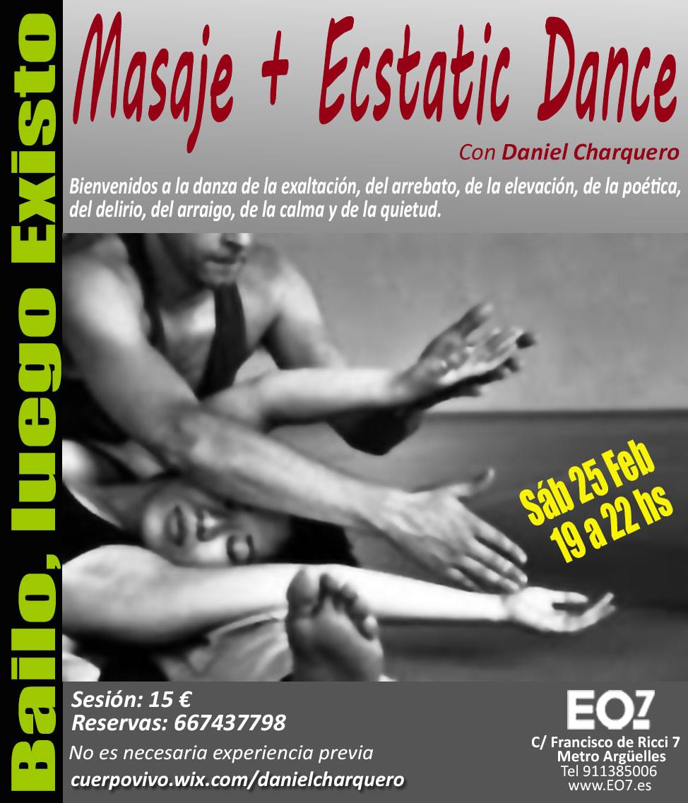 Masaje + Ecstatic Dance