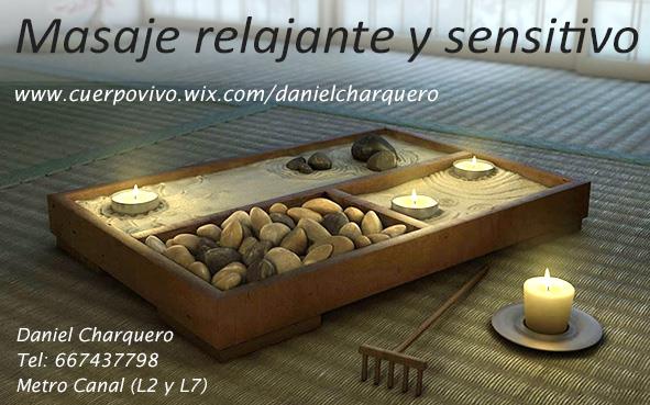 Masaje relajante y sensitivo