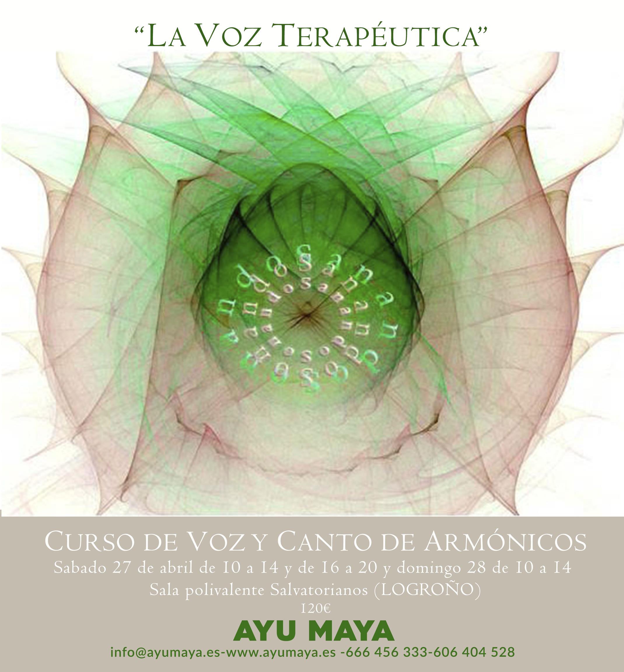 El mapa de la Voz . Taller de voz y canto de armónicos