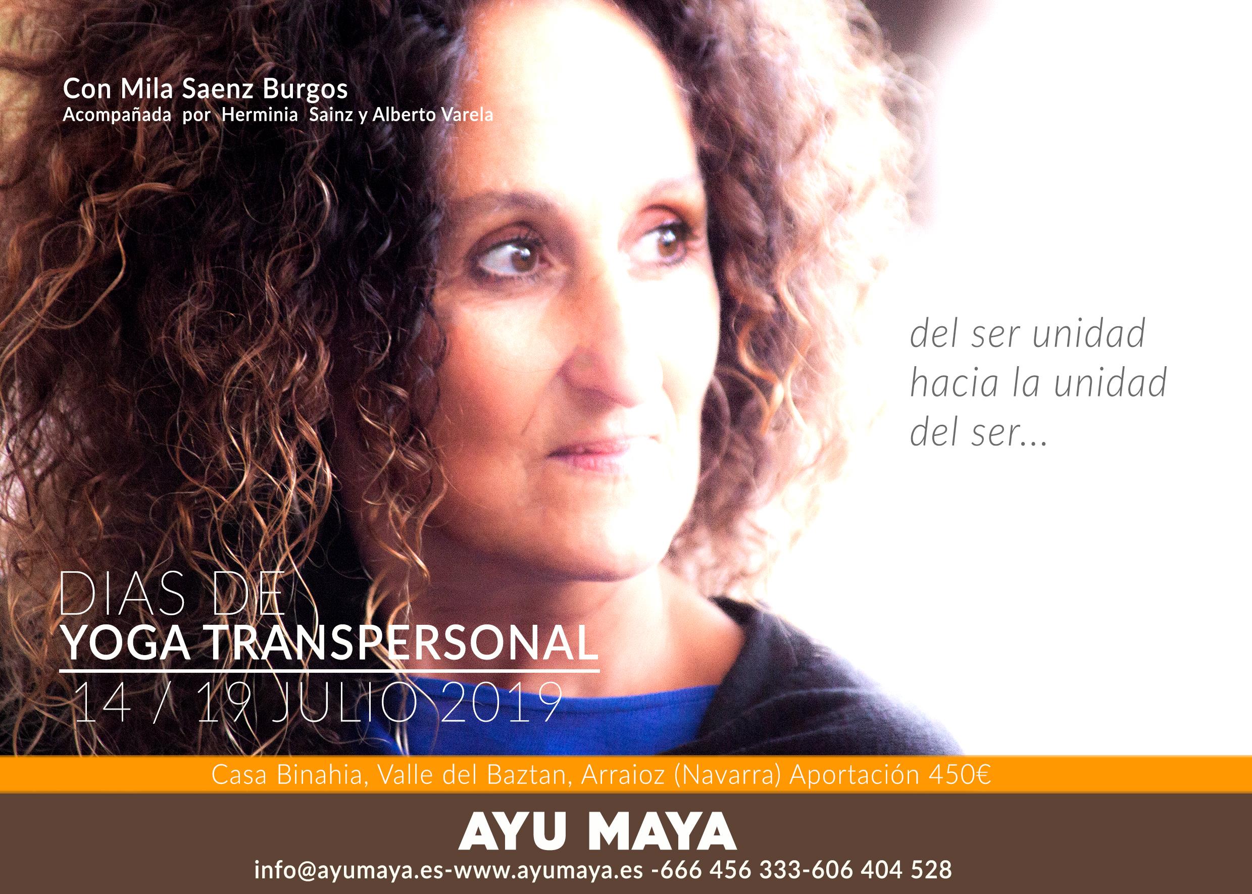 Yoga transpersonal. Del ser unidad a la unidad del SER