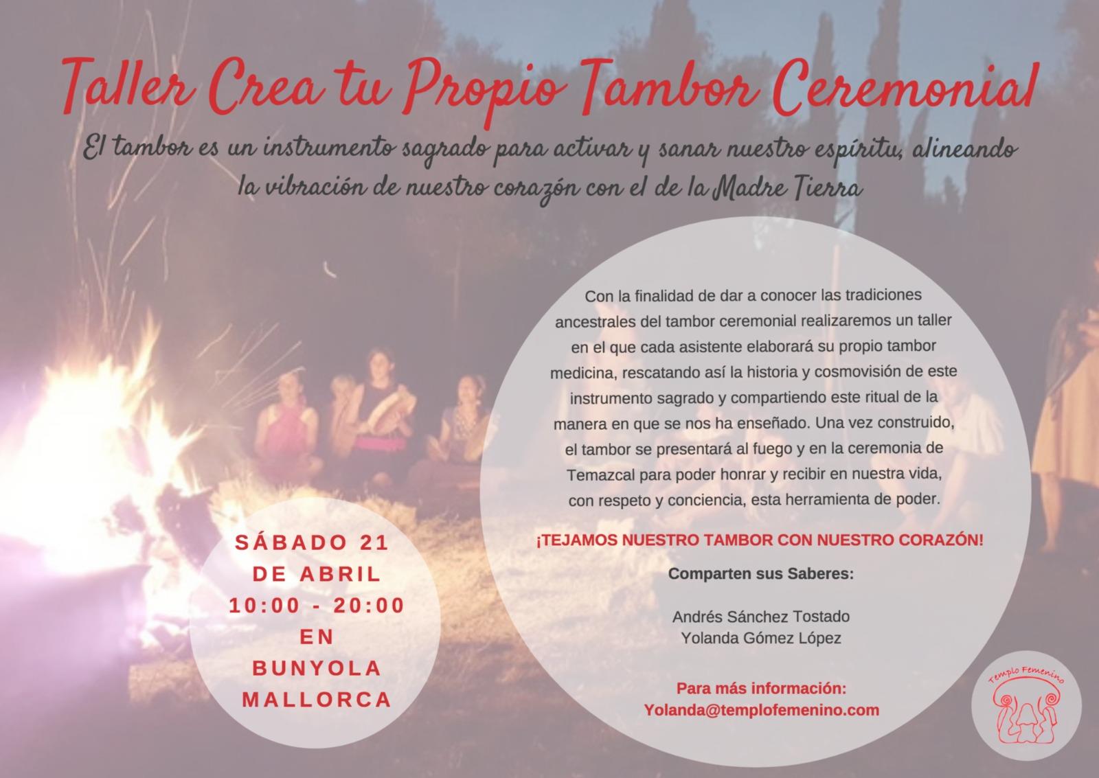 CREA TU PROPIO TAMBOR CEREMONIAL