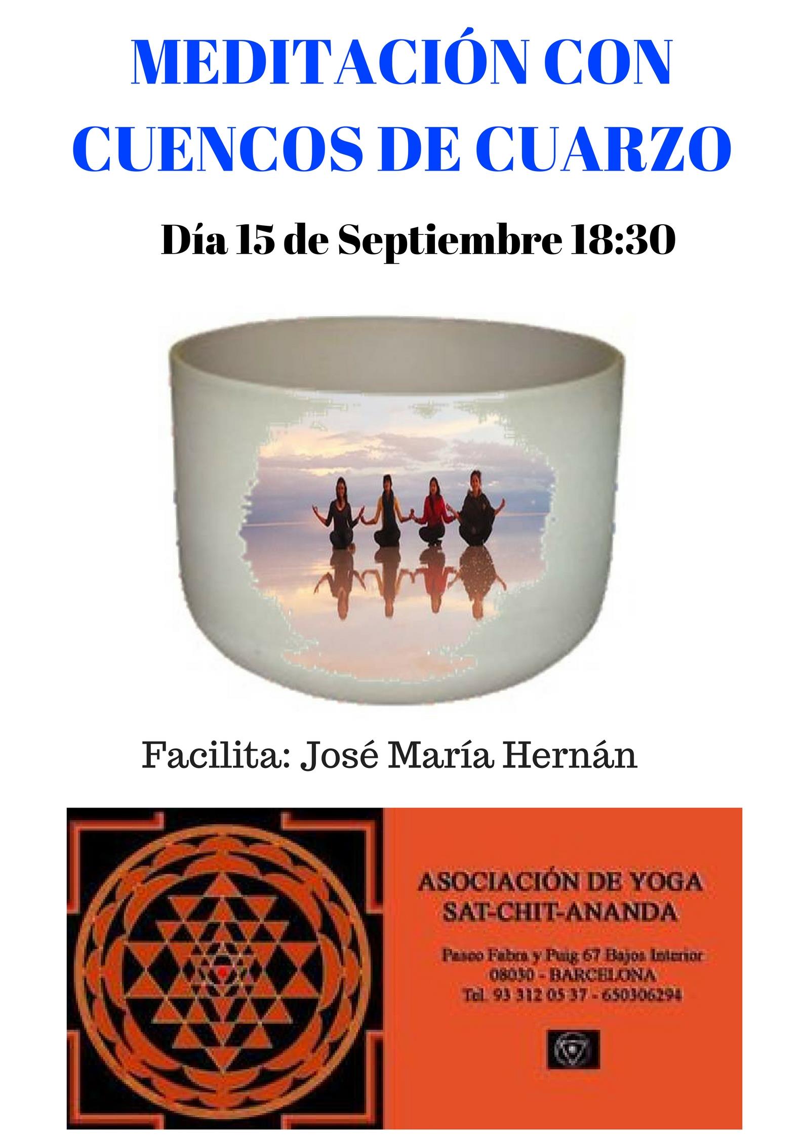 Concierto Meditativo con Cuencos de Cuarzo