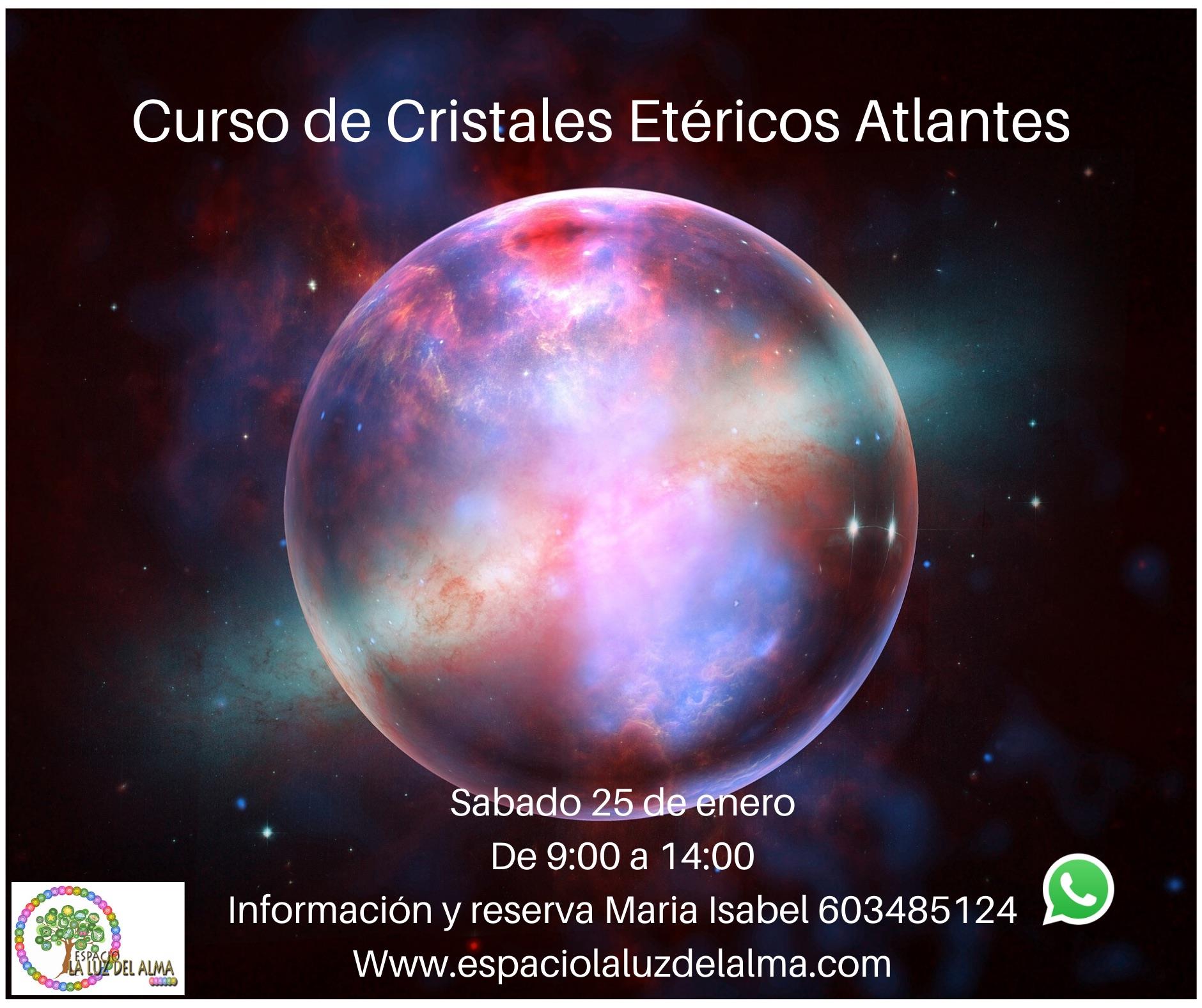 Curso de cristales etericos atlantes