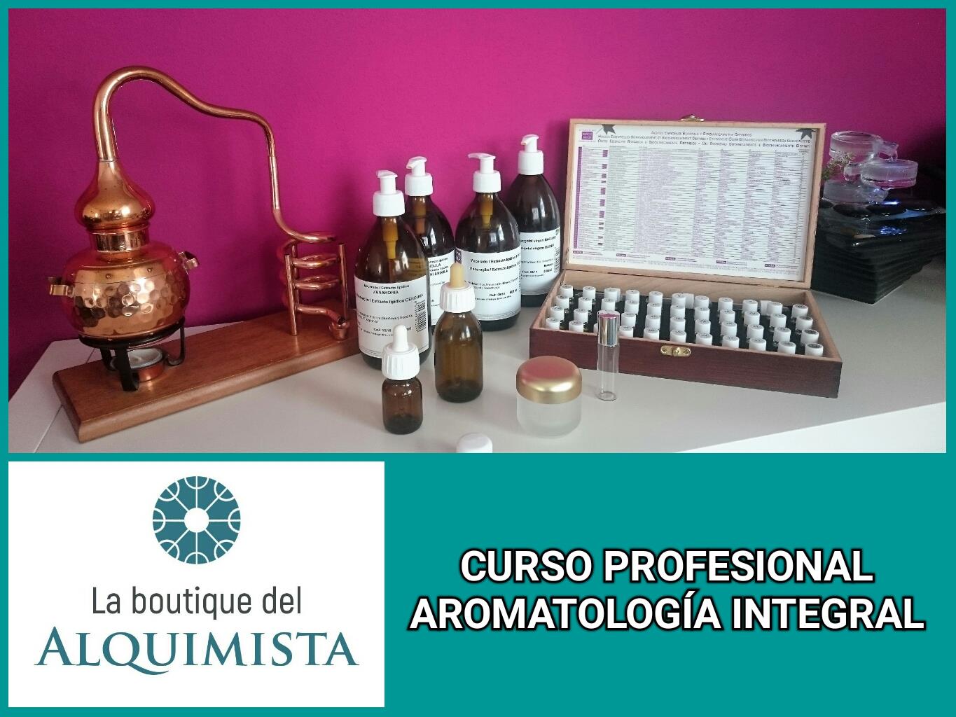 CURSO PRESENCIAL DE AROMATOLOGÍA INTEGRAL