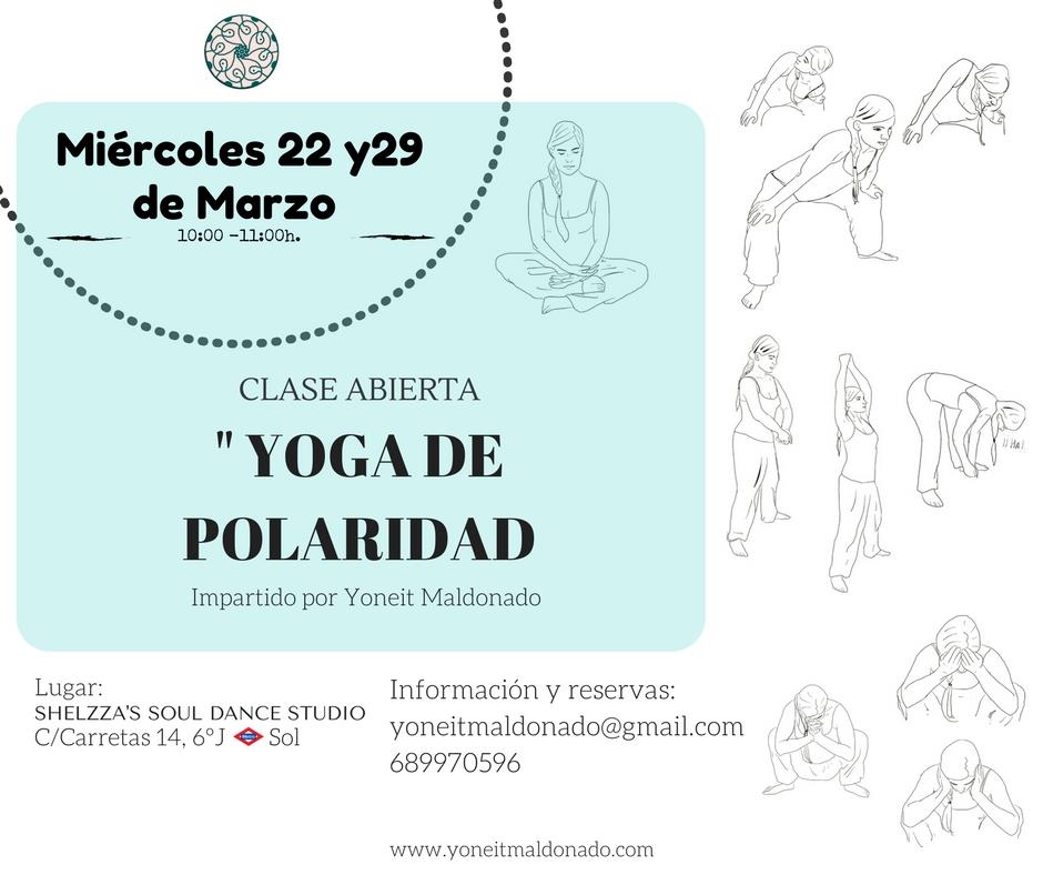 CHARLA TALLER "YOGA DE POLARIDAD"
