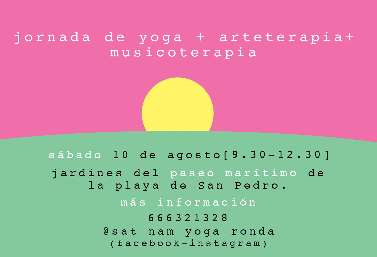 Jornada de yoga + arteterapia+ musicoterapia