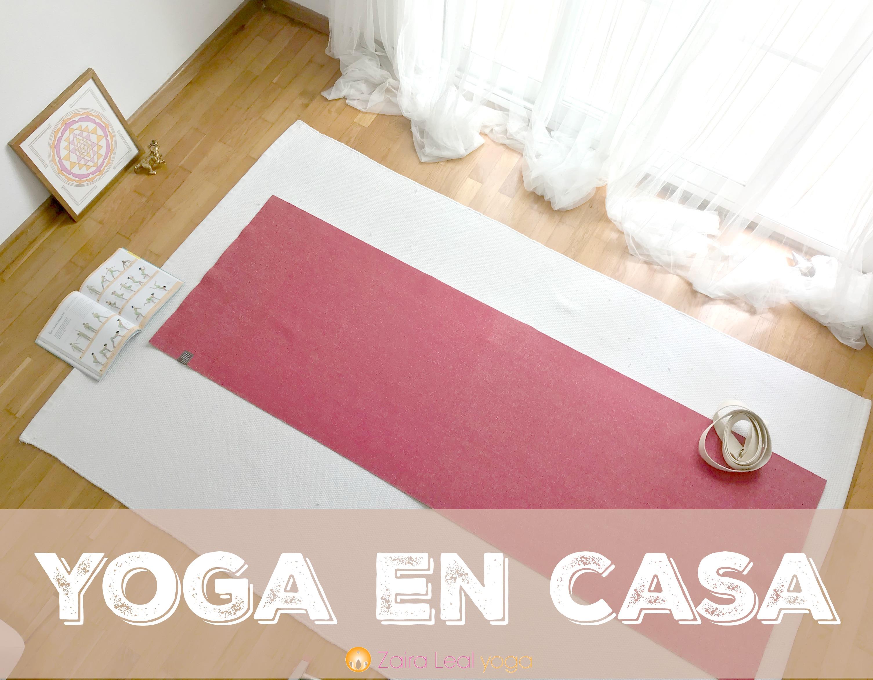 WEBINAR: Practica yoga en casa.