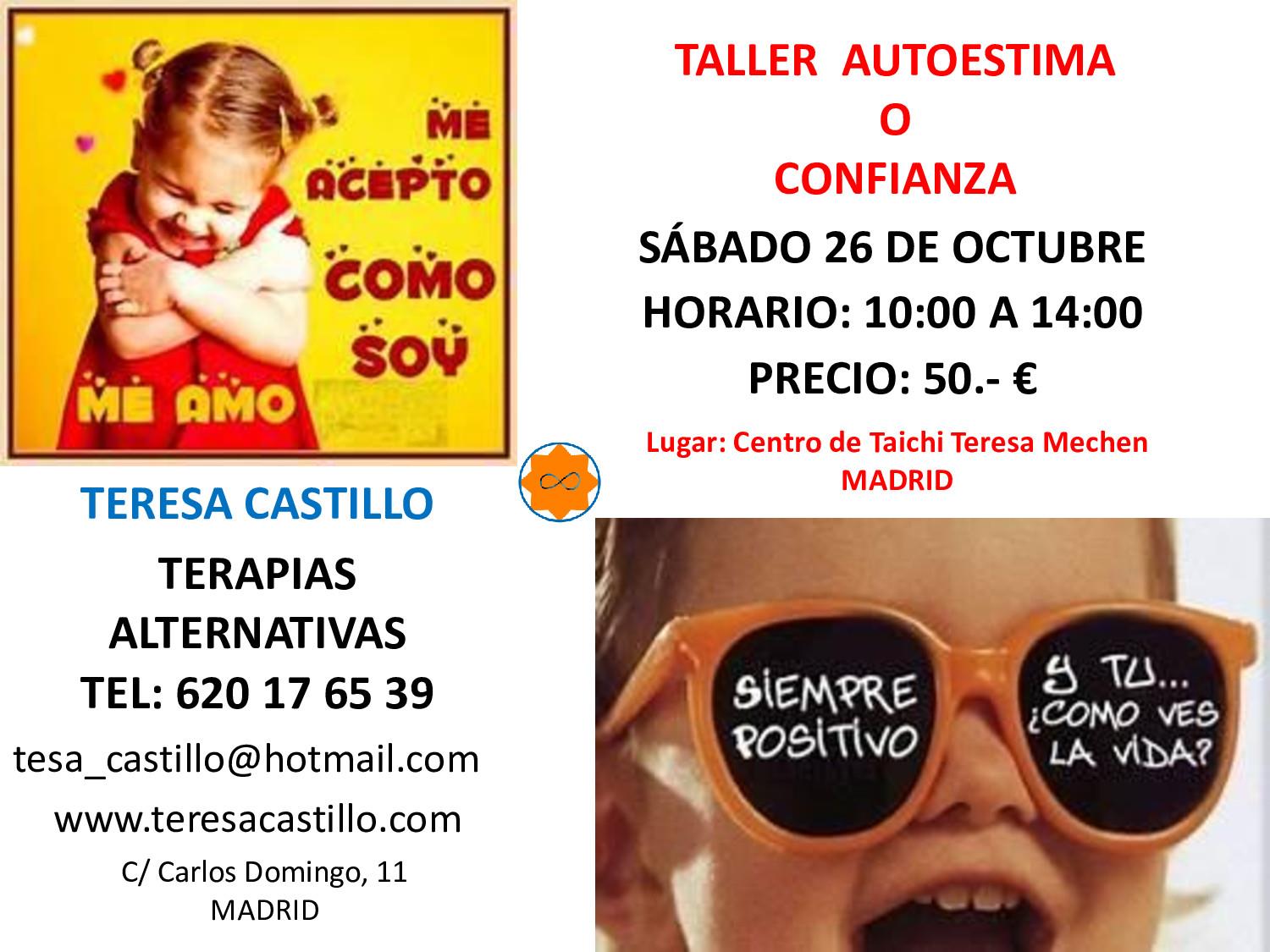 Taller Autoestima o Confianza