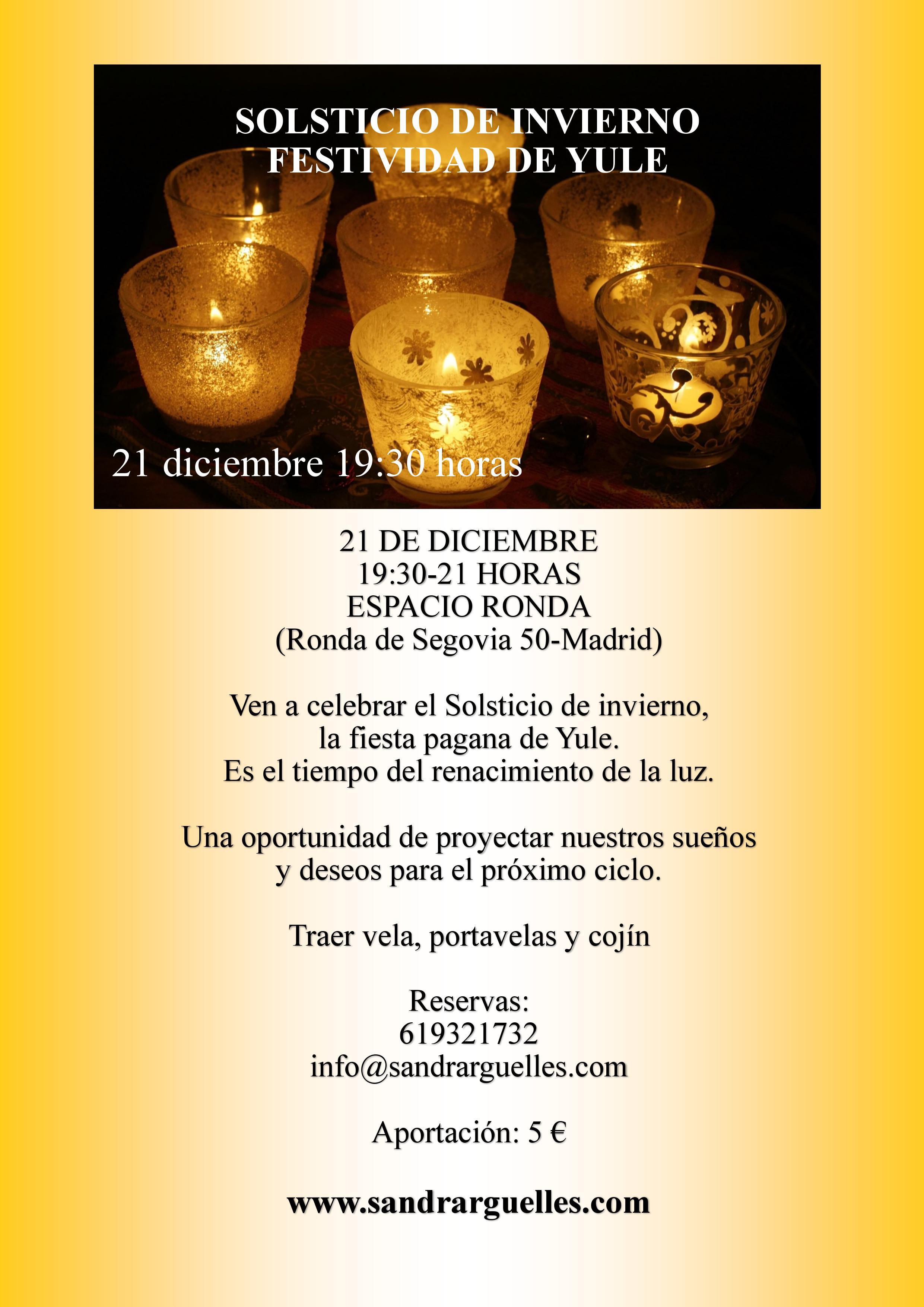 Solsticio de Invierno: Festividad de Yule