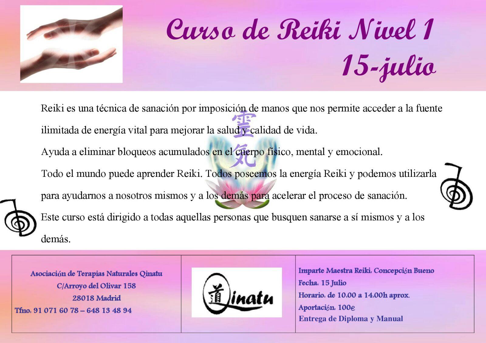 Reiki Nivel I