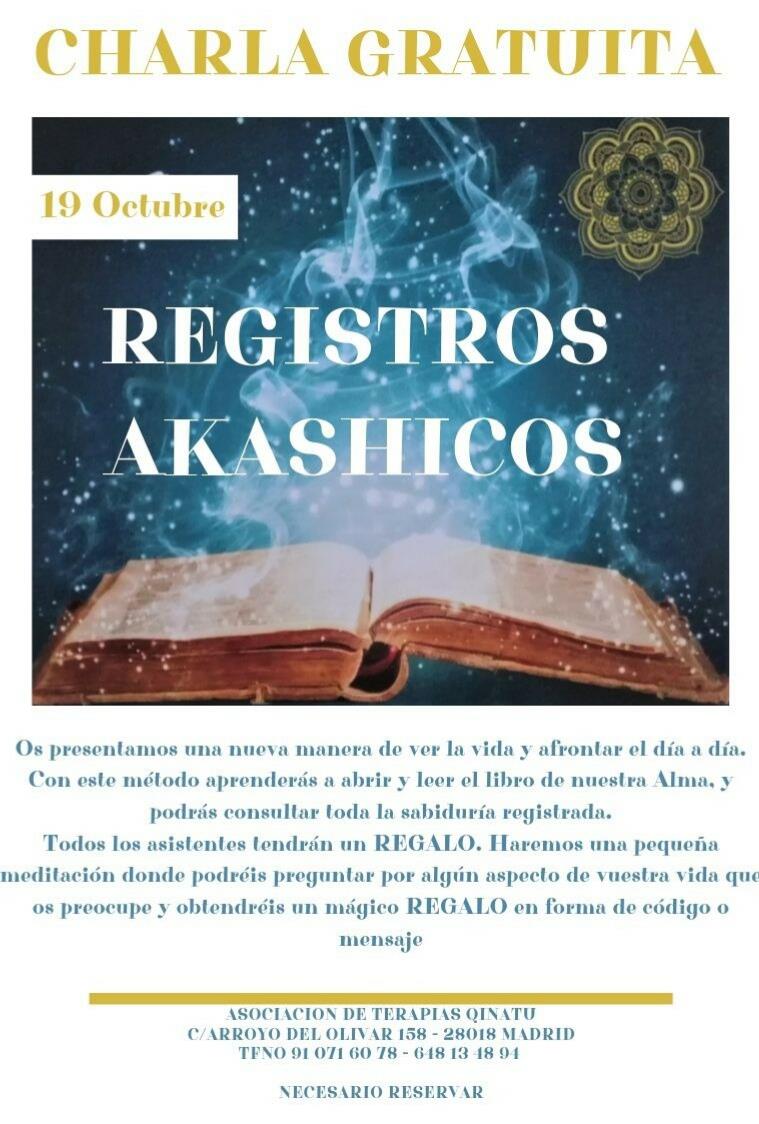 CHARLA GRATUITA REGISTROS AKASHICOS