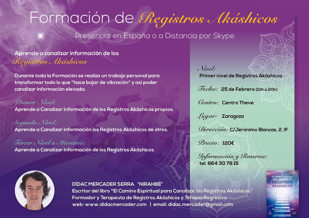 Formación de Registros Akashicos Nivel I