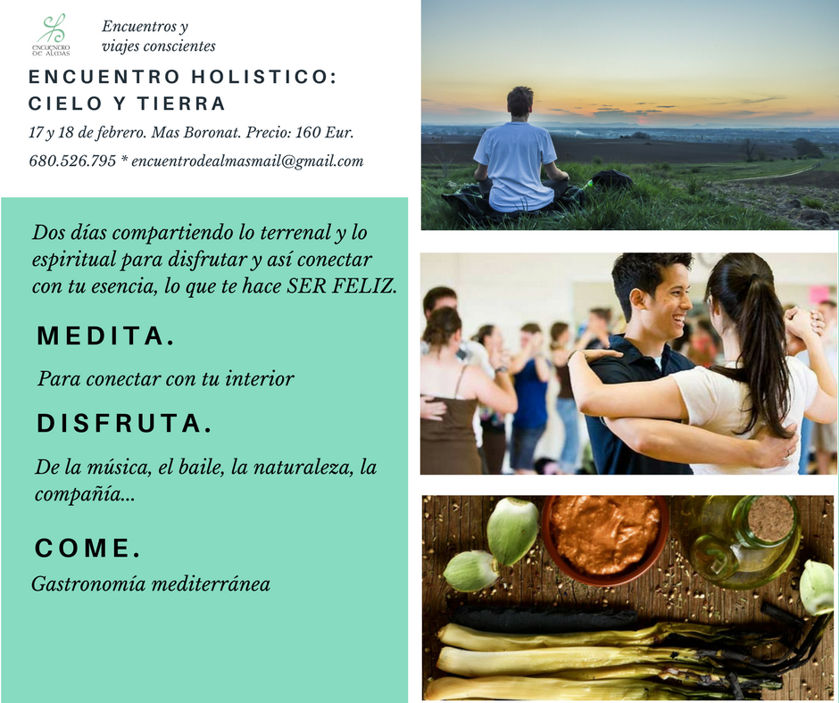 ENCUENTRO HOLÍSTICO: CIELO Y TIERRA