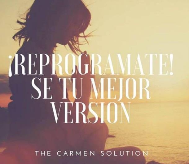 TALLER: REPROGRÁMATE SÉ LA MEJOR VERSIÓN DE TI