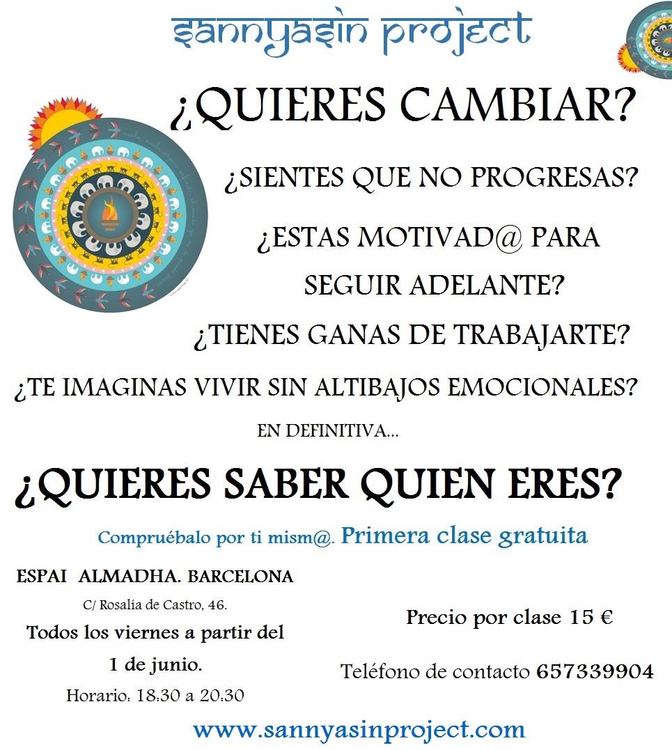 ¿Quieres saber quien eres? Primera clase Gratuita