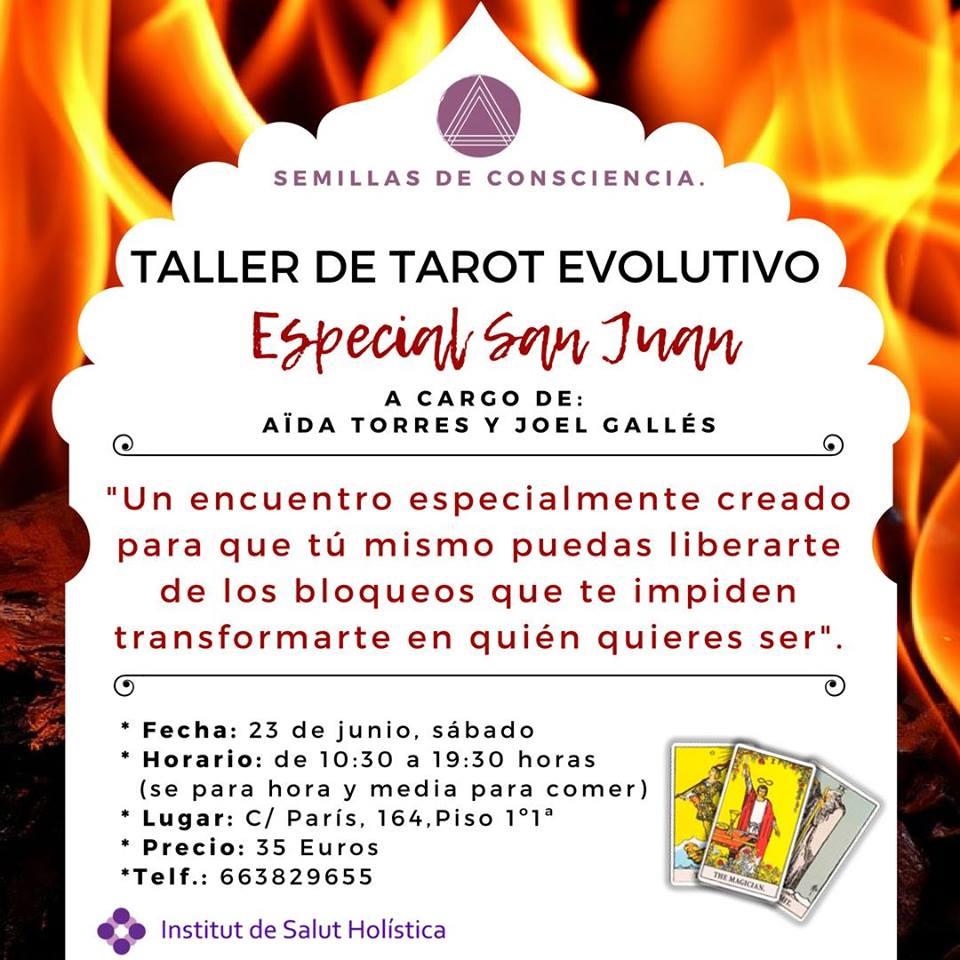 TALLER: DE TAROT EVOLUTIVO: ESPECIAL SAN JUAN