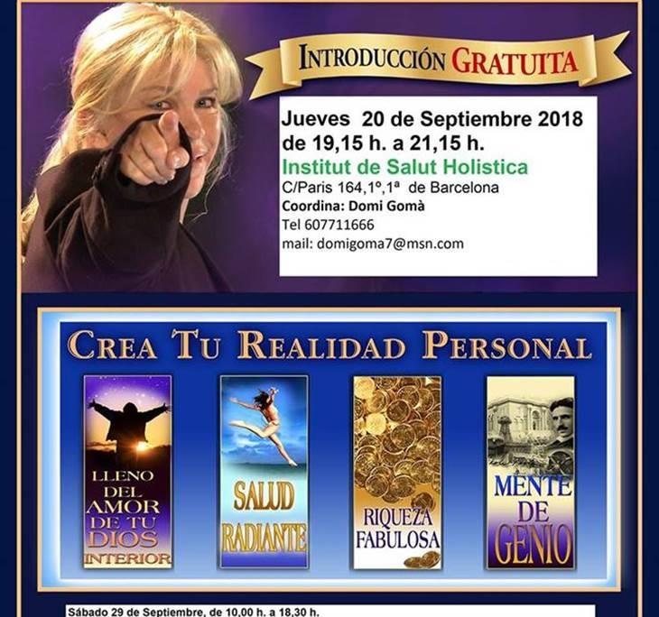 TALLER CREA TU REALIDAD PERSONAL