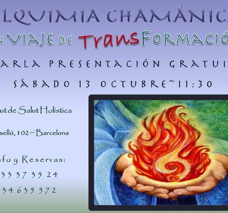 CHARLA: PRESENTACIÓN GRATUITA: ALQUIMIA CHAMÁNICA