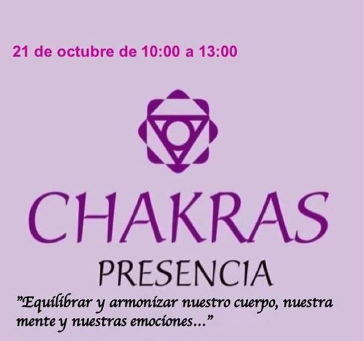 TALLER: CHAKRAS PRESENCIA BARCELONA