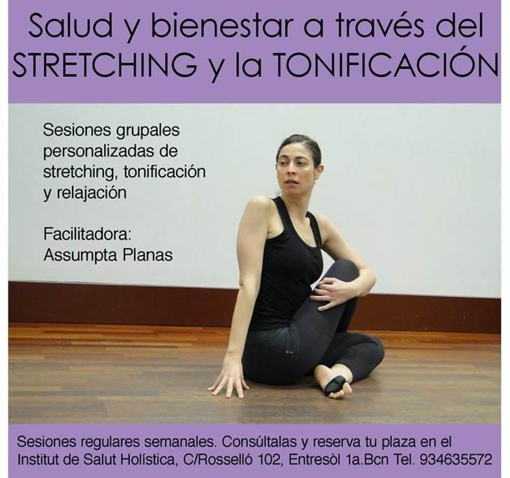 SESIÓN: DE STRETCHING,TONIFICACIÓN Y RELAJACIÓN
