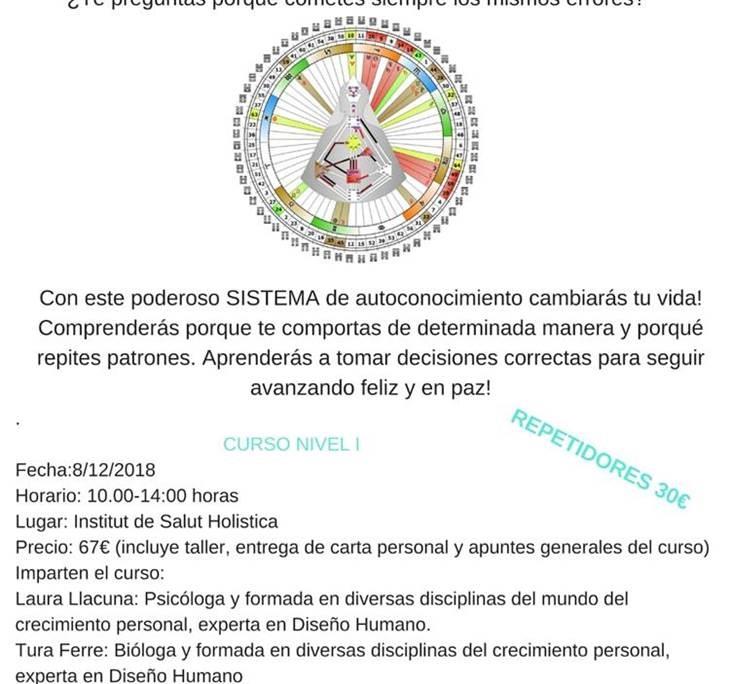 TALLER: PSICODISEÑO HUMANO (NIVEL I)
