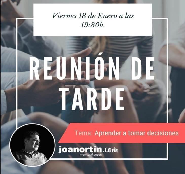 REUNIÓN DE TARDE