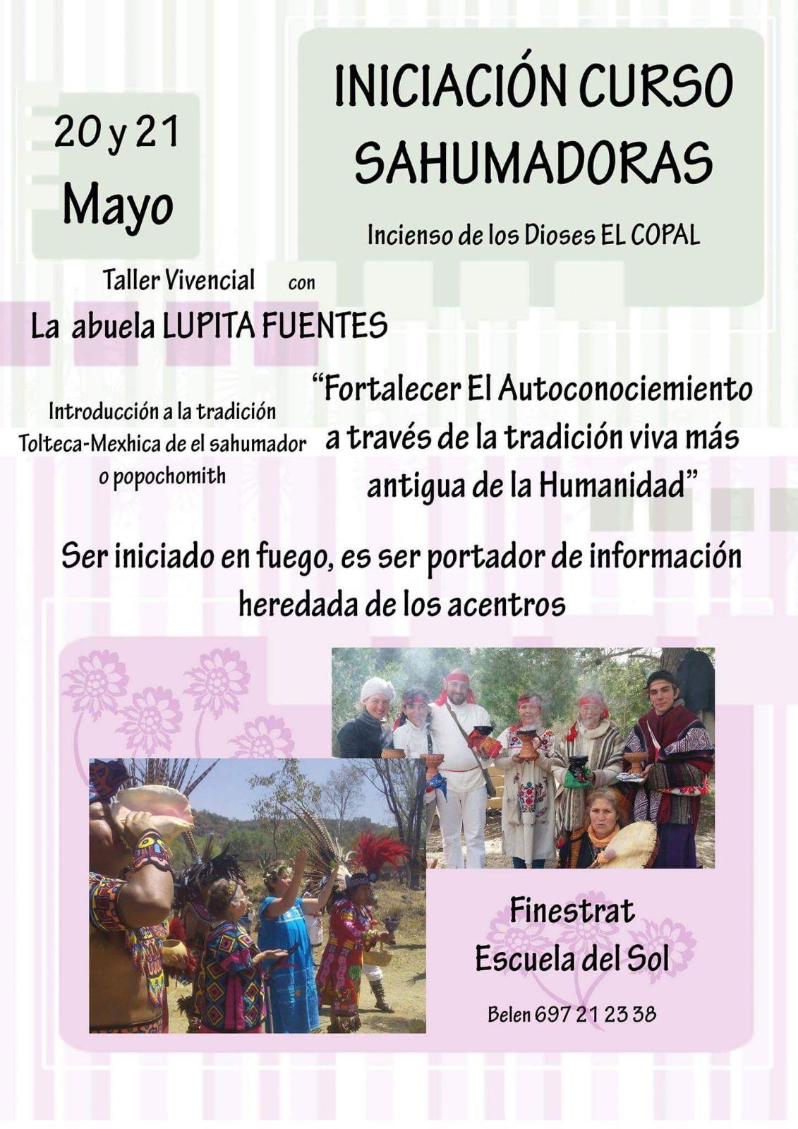 Iniciación en el uso del Sahumador