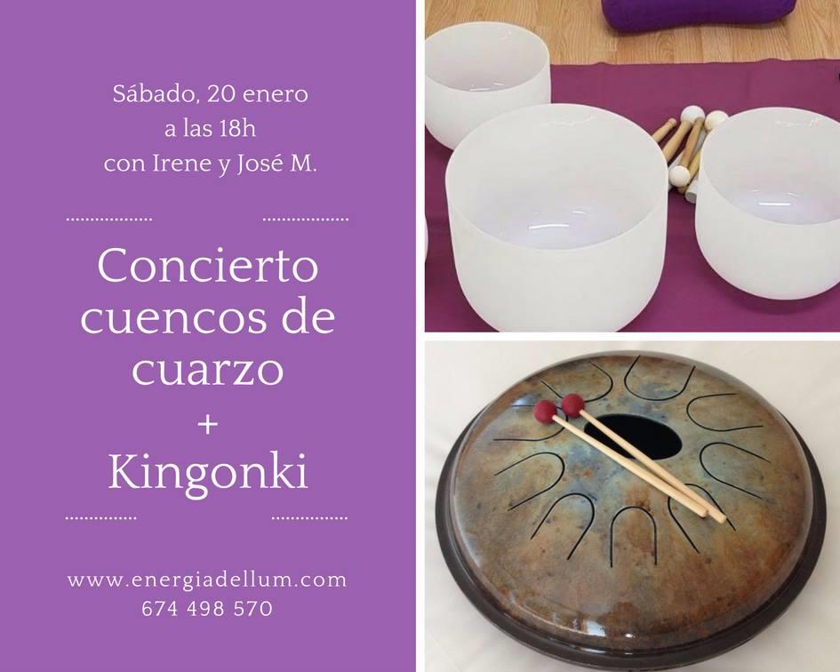 Concierto de Cuencos de Cuarzo + Kigonki