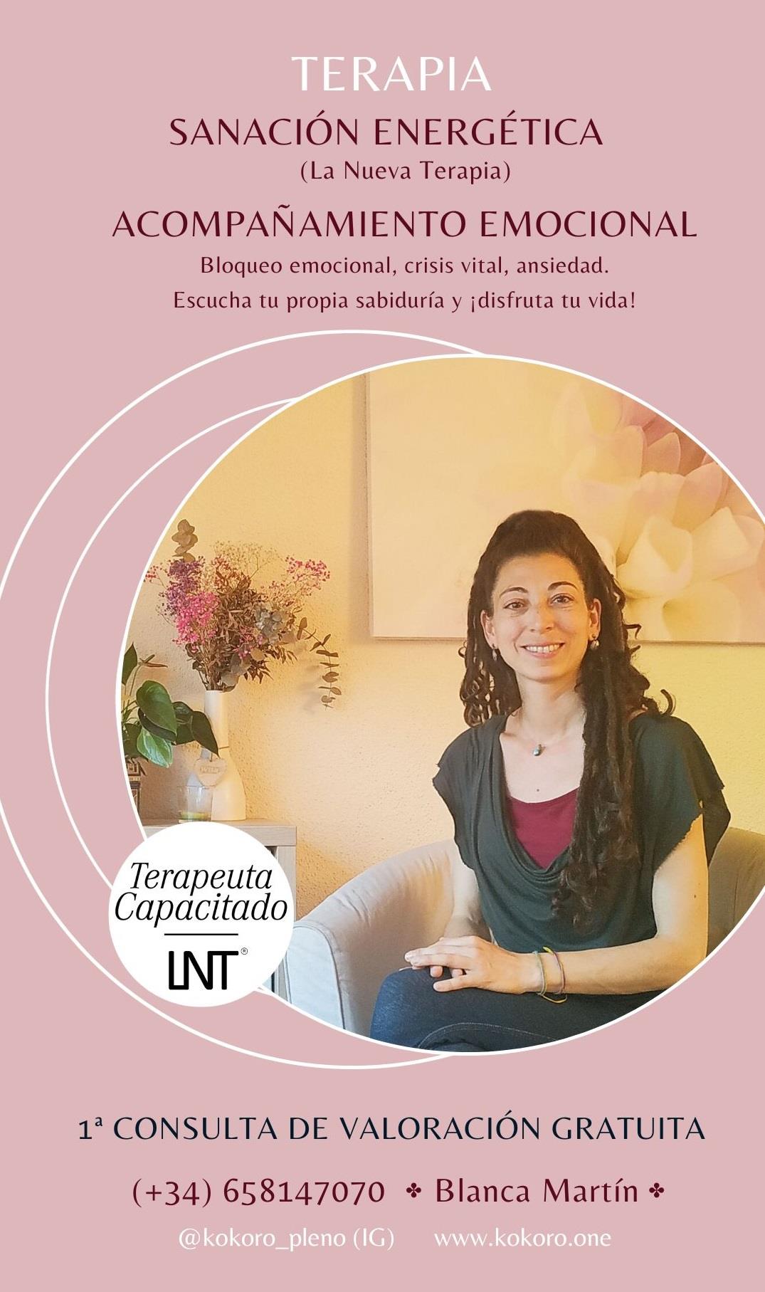 Terapia Energética (LNT) y Acompañamiento Emocional