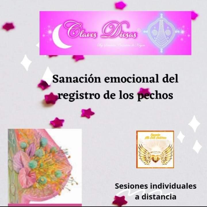 sanación registro emocional de los pechos ( claves Diosas)