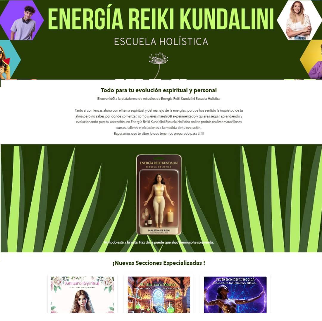 Energía Reiki Kundalini Escuela Holística - tu escuela online