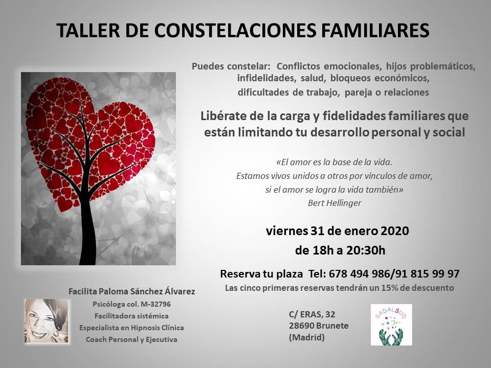 TALLER DE CONSTELACIONES FAMILIARES