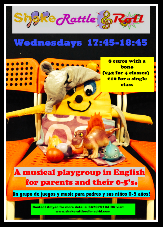 Grupo de juego en inglés para padres y niños