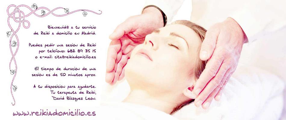 Reiki a domicilio en Madrid