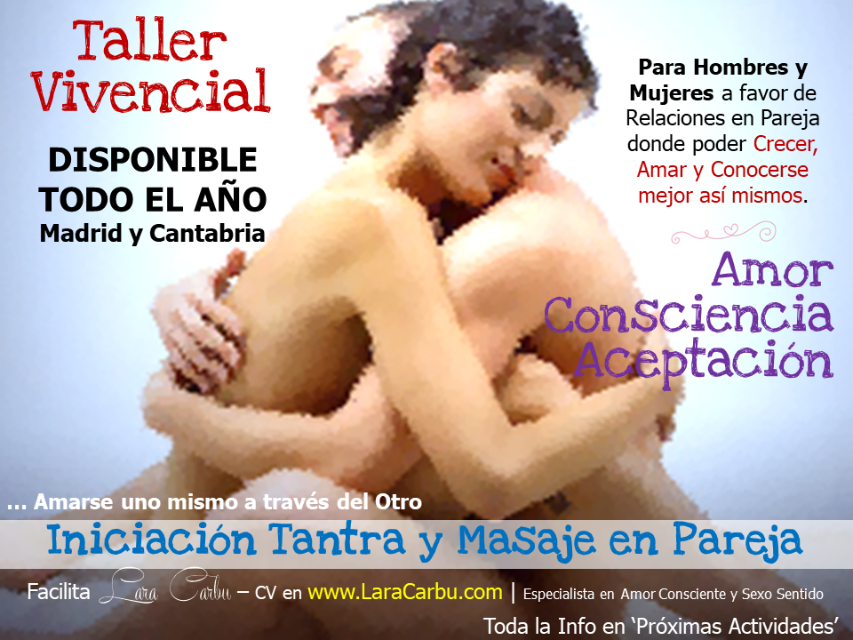 TALLER VIP - MASAJE TÁNTRICO EN PAREJA