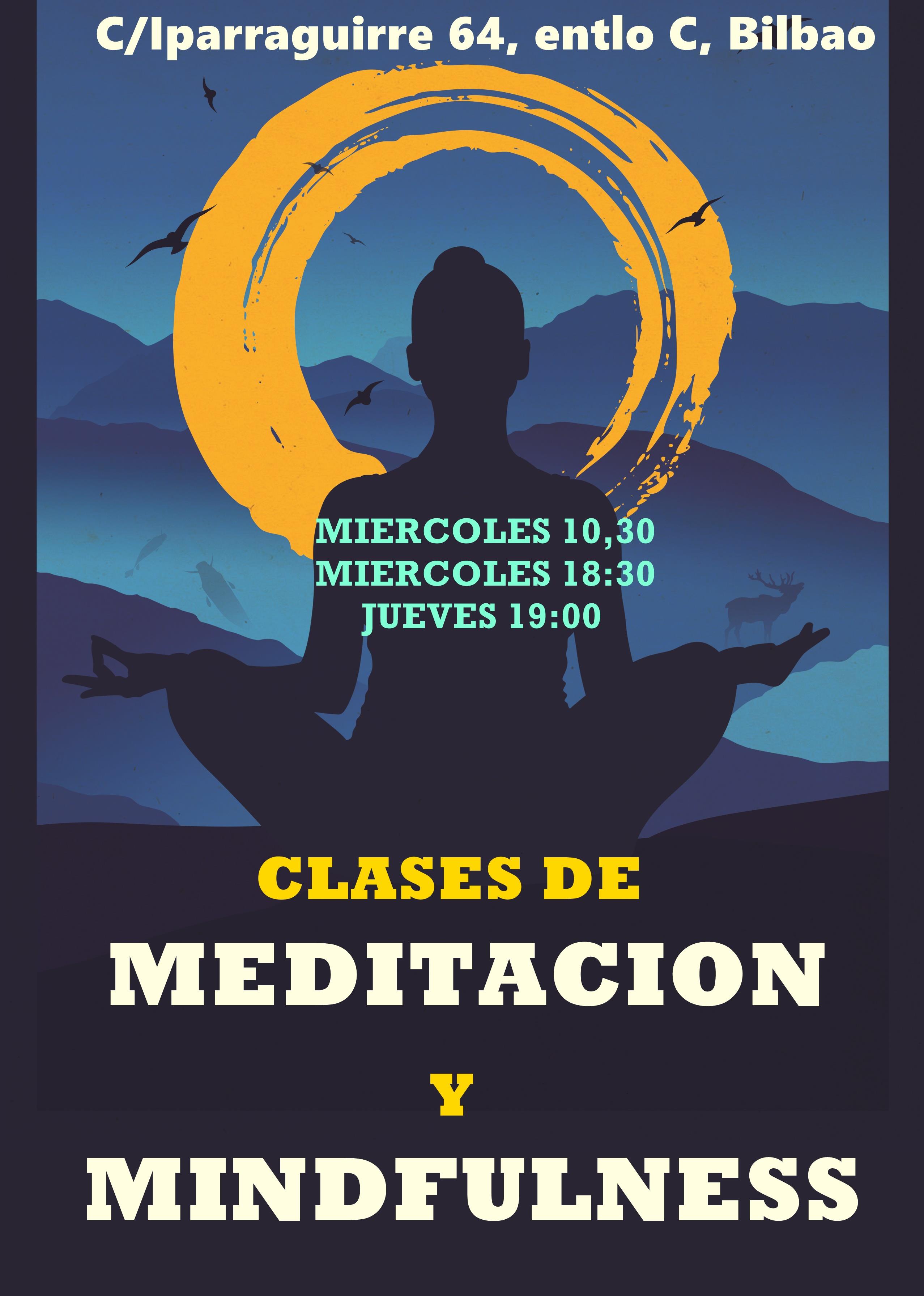 CLASES DE MEDITACION Y MINDFULNESS