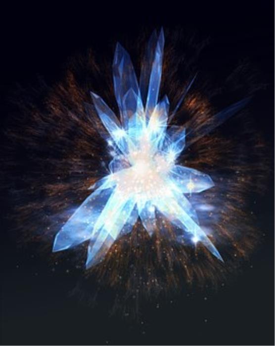 La Energía Antaya del Gran Cristal Azul de Lemuria